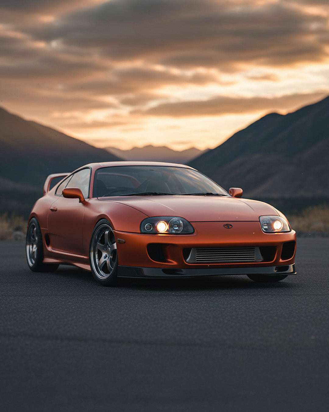 Hız ve Stil Tablo Çerçevesiz 20x15 cm