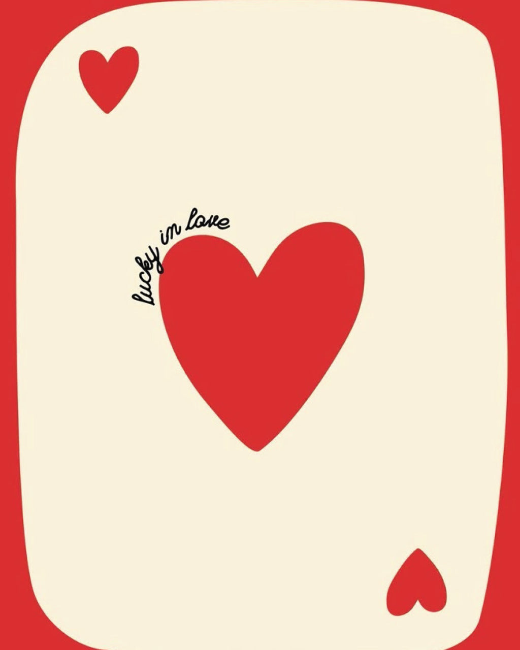 Fall in Love 30x40 cm Çerçevesiz Tablo