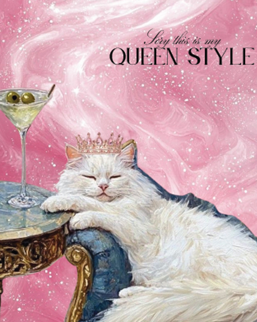 Queen Style 30x40cm Çerçevesiz Tablo