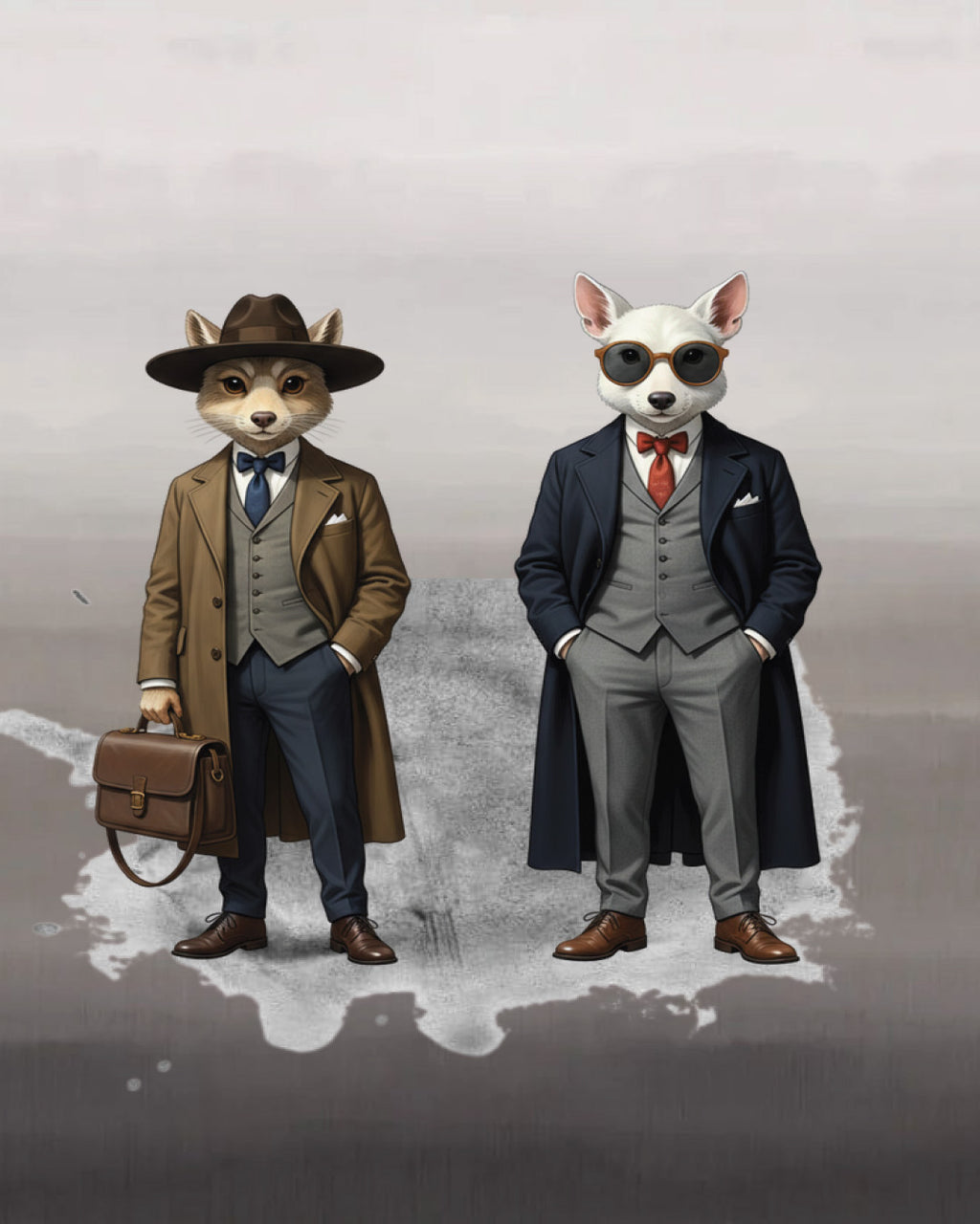 Suit Up 50x70 cm Çerçevesiz Tablo