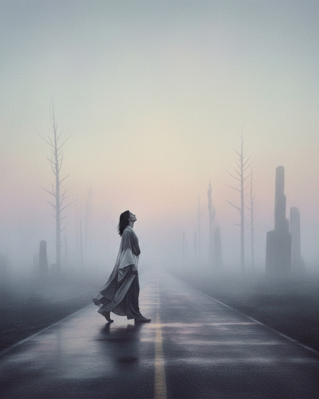 Melankoli Tablo Çerçevesiz 30x40 cm