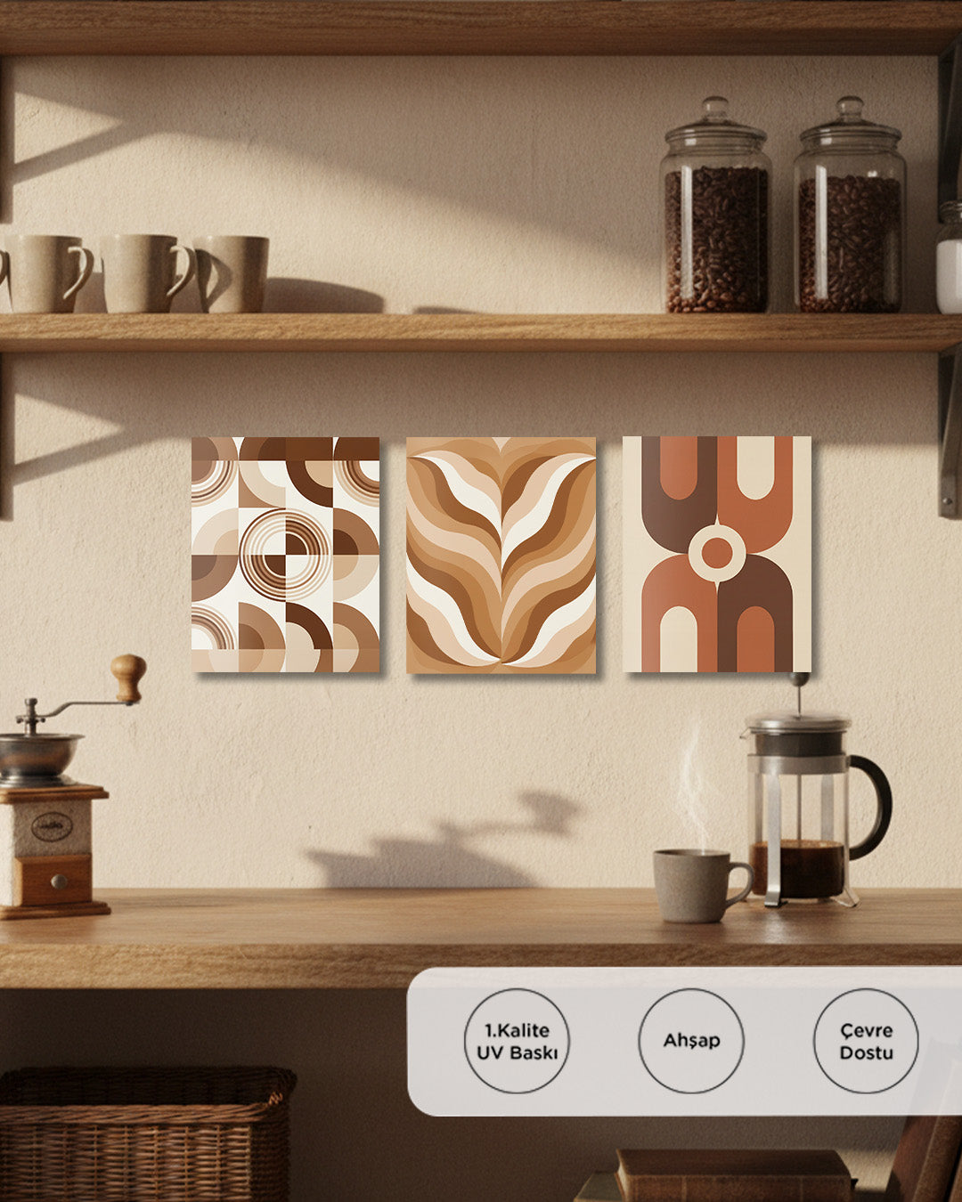 Minimalist Art Çerçevesiz Tablo