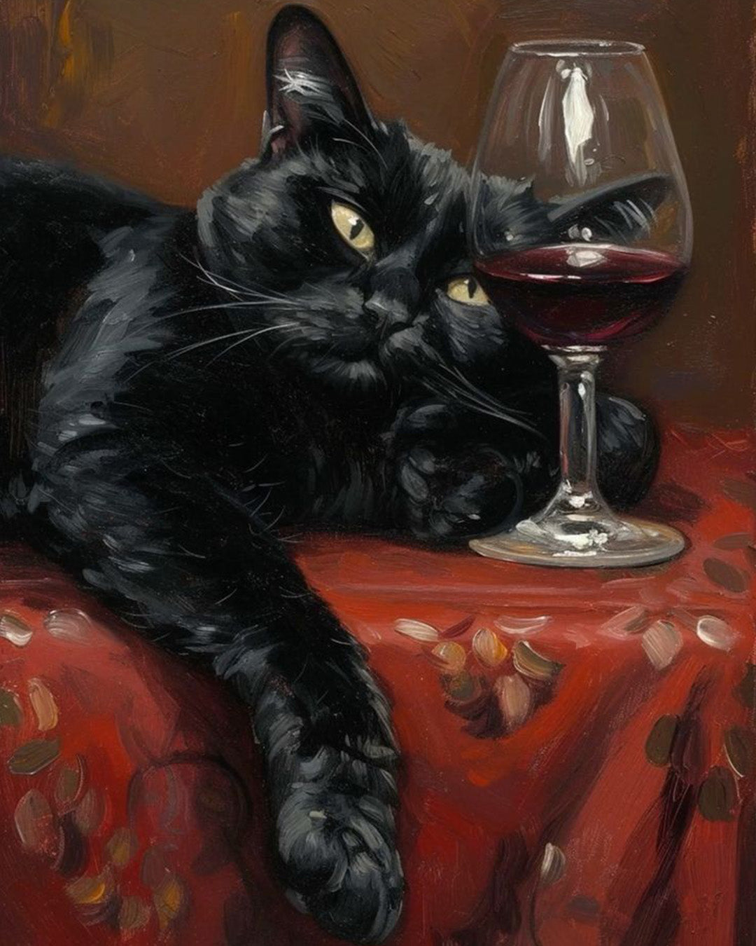 Red Love 20x15 cm Çerçevesiz Tablo