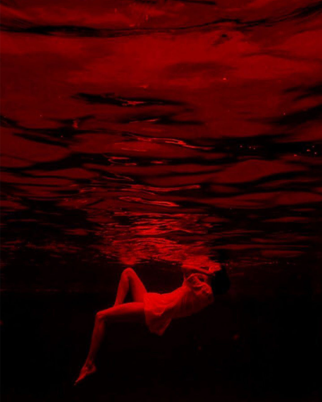 Red Love 20x15 cm Çerçevesiz Tablo