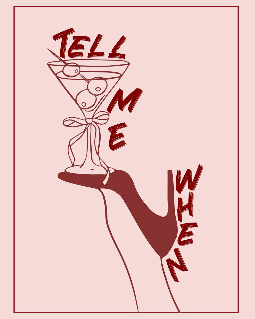 Cheers Tablo Çerçevesiz