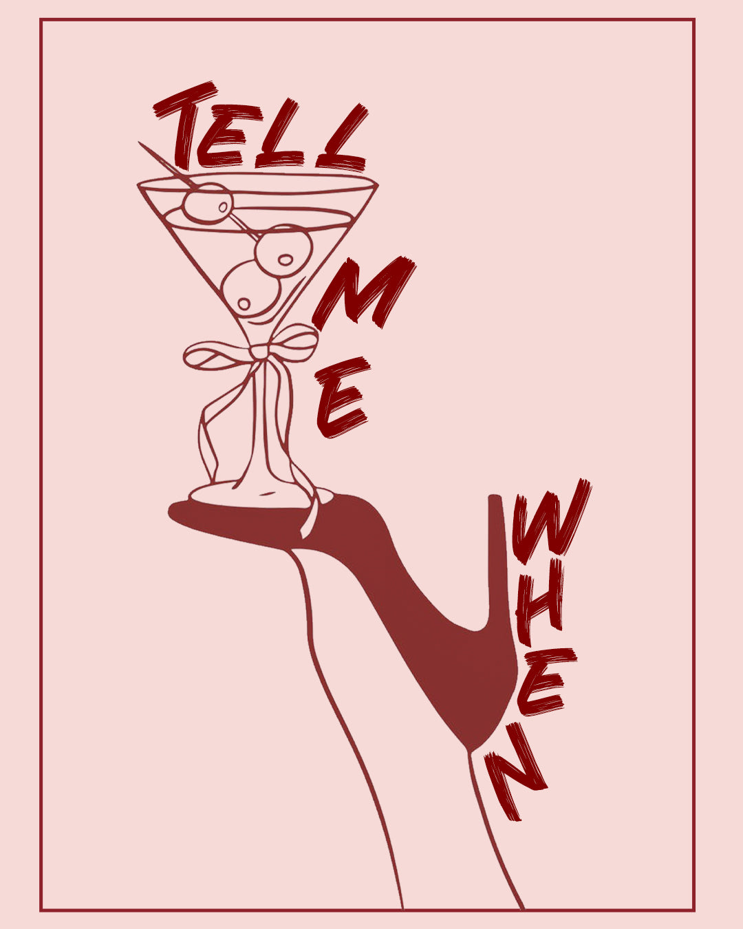 Cheers Tablo Çerçevesiz