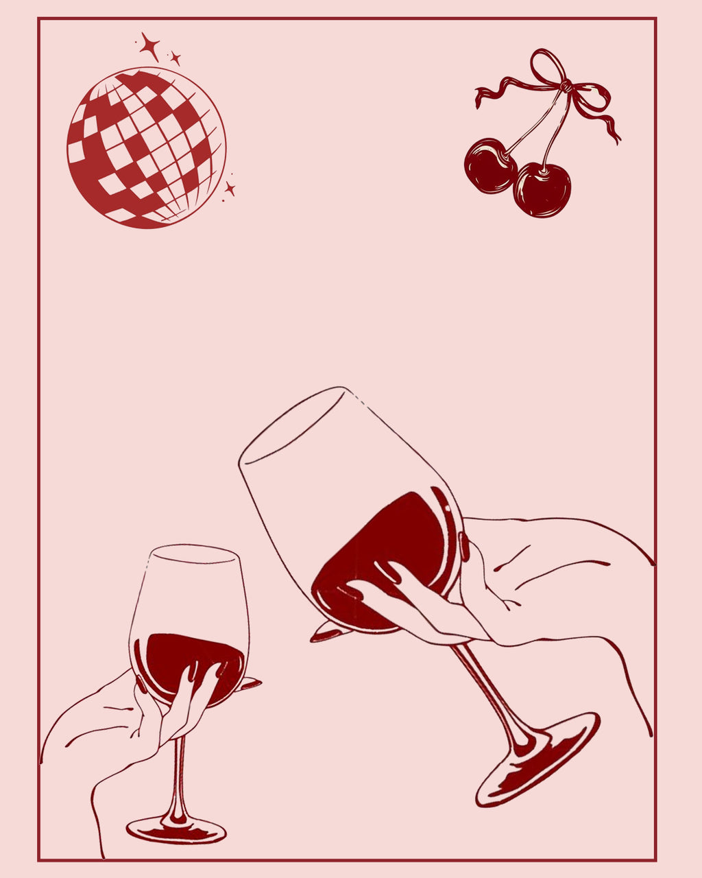 Cheers Tablo Çerçevesiz